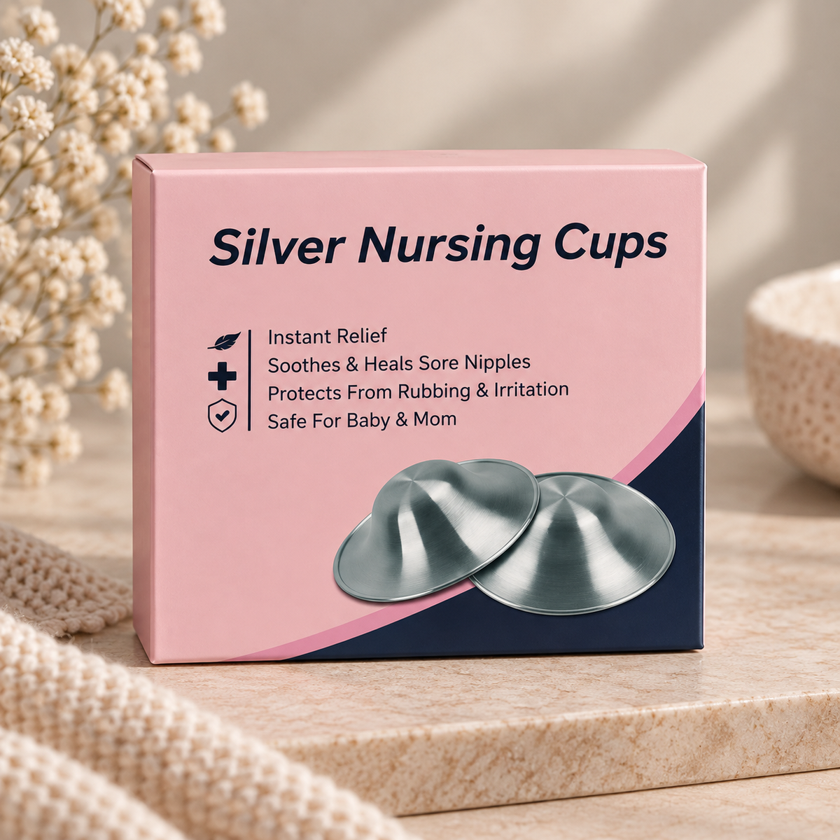 Zilveren Tepel Cups